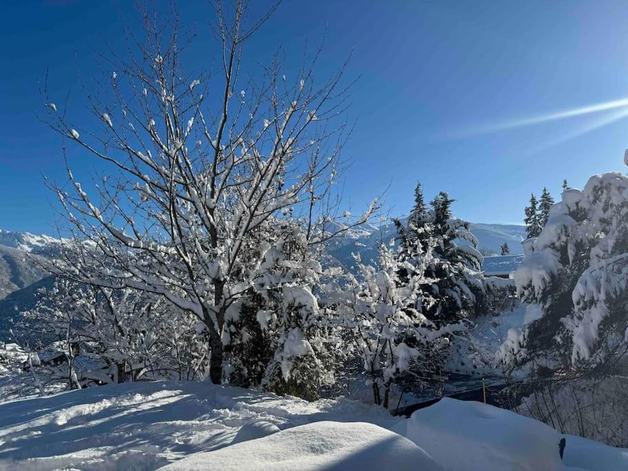 New: Appartement Refait A Neuf Avec Vue! Crans-Montana Exterior foto